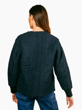 Load image into Gallery viewer, Vintage Black Quilt Jacket
