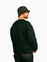 Load image into Gallery viewer, Vintage Black Quilt Jacket
