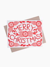 Load image into Gallery viewer, Merry Christmas Card | Set of 6 | Red
