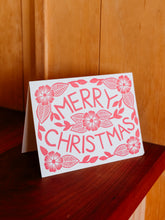 Load image into Gallery viewer, Merry Christmas Card | Set of 6 | Red
