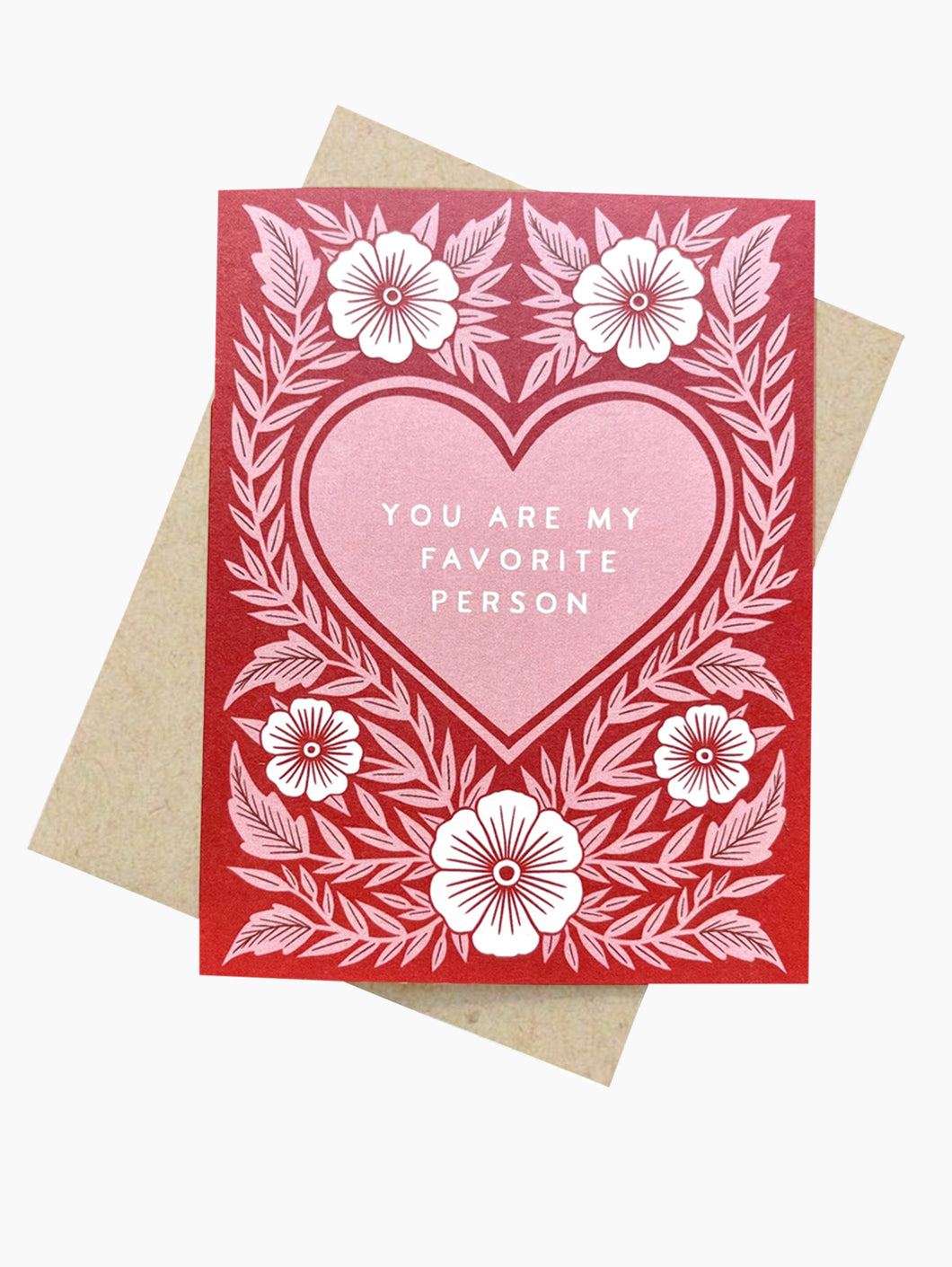 You Are My Favorite Person Card