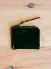 Load image into Gallery viewer, Cordovan Zip Wallet | Dark Cognac Shell
