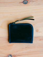 Load image into Gallery viewer, Cordovan Zip Wallet | Navy Shell
