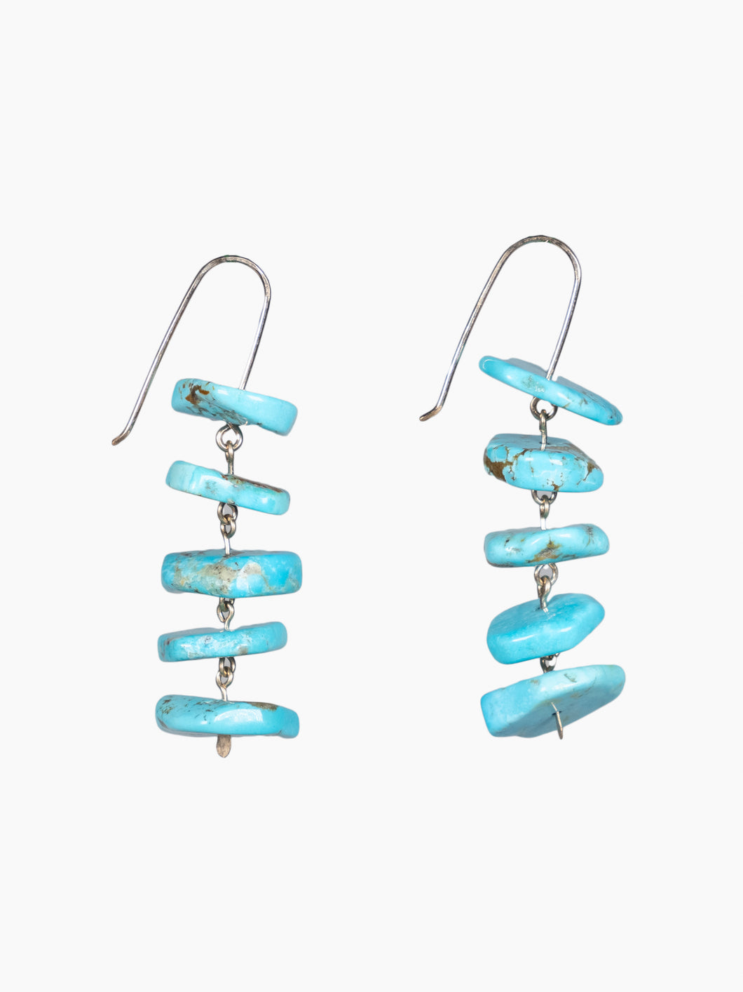 Turquoise Cascade Drop Earrings