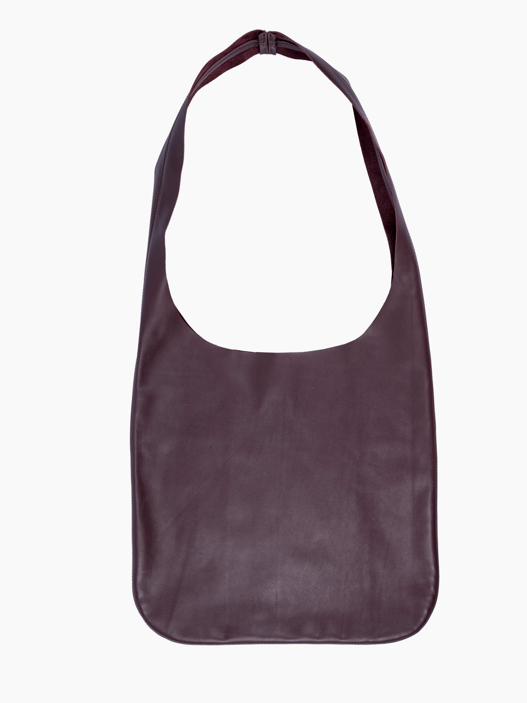 Bordeaux Leather Tote