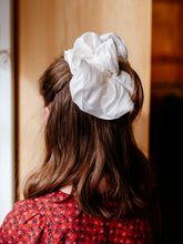 Load image into Gallery viewer, White Poof Scrunchie
