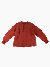 Load image into Gallery viewer, Vintage Quilt Jacket | Brick Red
