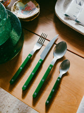 Load image into Gallery viewer, Bistrot Vintage Flatware Collection | Hunter Green
