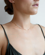 Load image into Gallery viewer, 14K Bone Chain Necklace | 16&quot;
