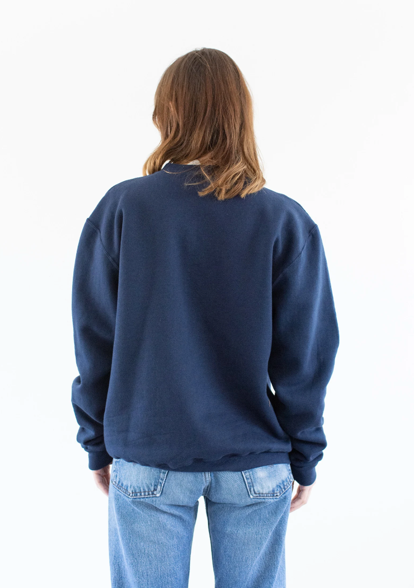 Blue vintage online crewneck