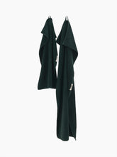 Load image into Gallery viewer, Organic Cotton Towels | Forest Green
