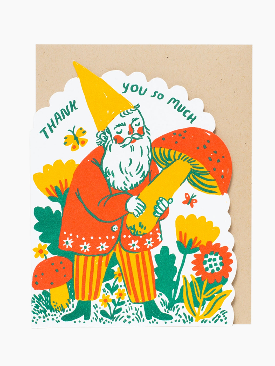 Thank You So Much Gnome Card