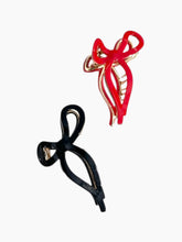 Load image into Gallery viewer, Ballet Bow Claw Clip | Black
