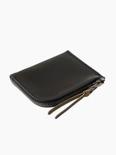 Load image into Gallery viewer, Cordovan Zip Wallet | Black Shell
