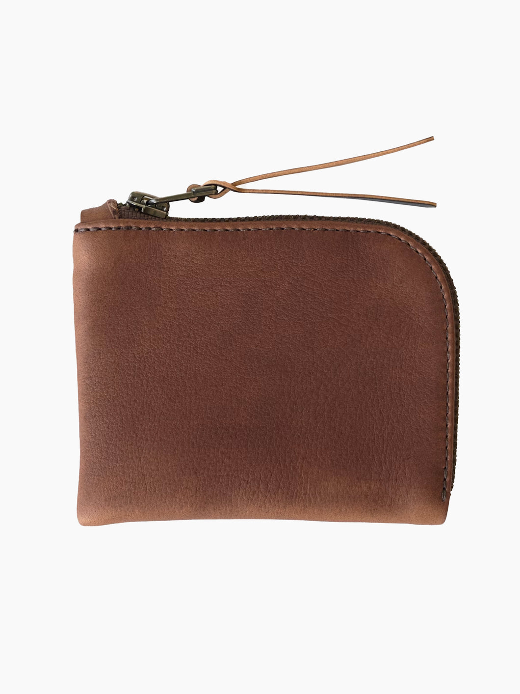 Zip Luxe Wallet  | Walnut