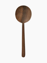 Load image into Gallery viewer, Hand Carved Walnut Spoon | Large Round
